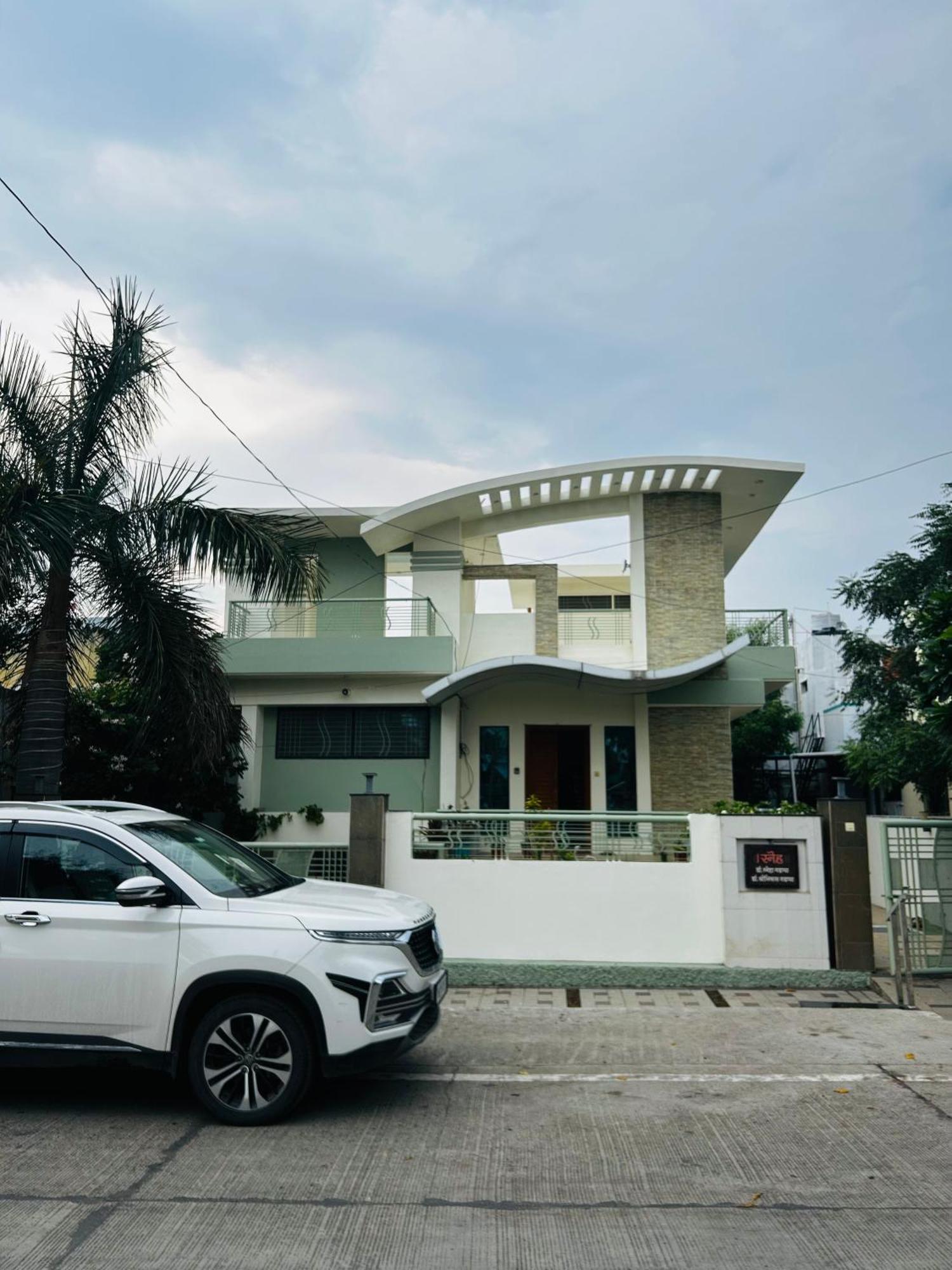Private & Elegant 3Bhk Villa, Hillside Hideaway, 10 Mins From Mh Bus Stand Aurangábád Kültér fotó