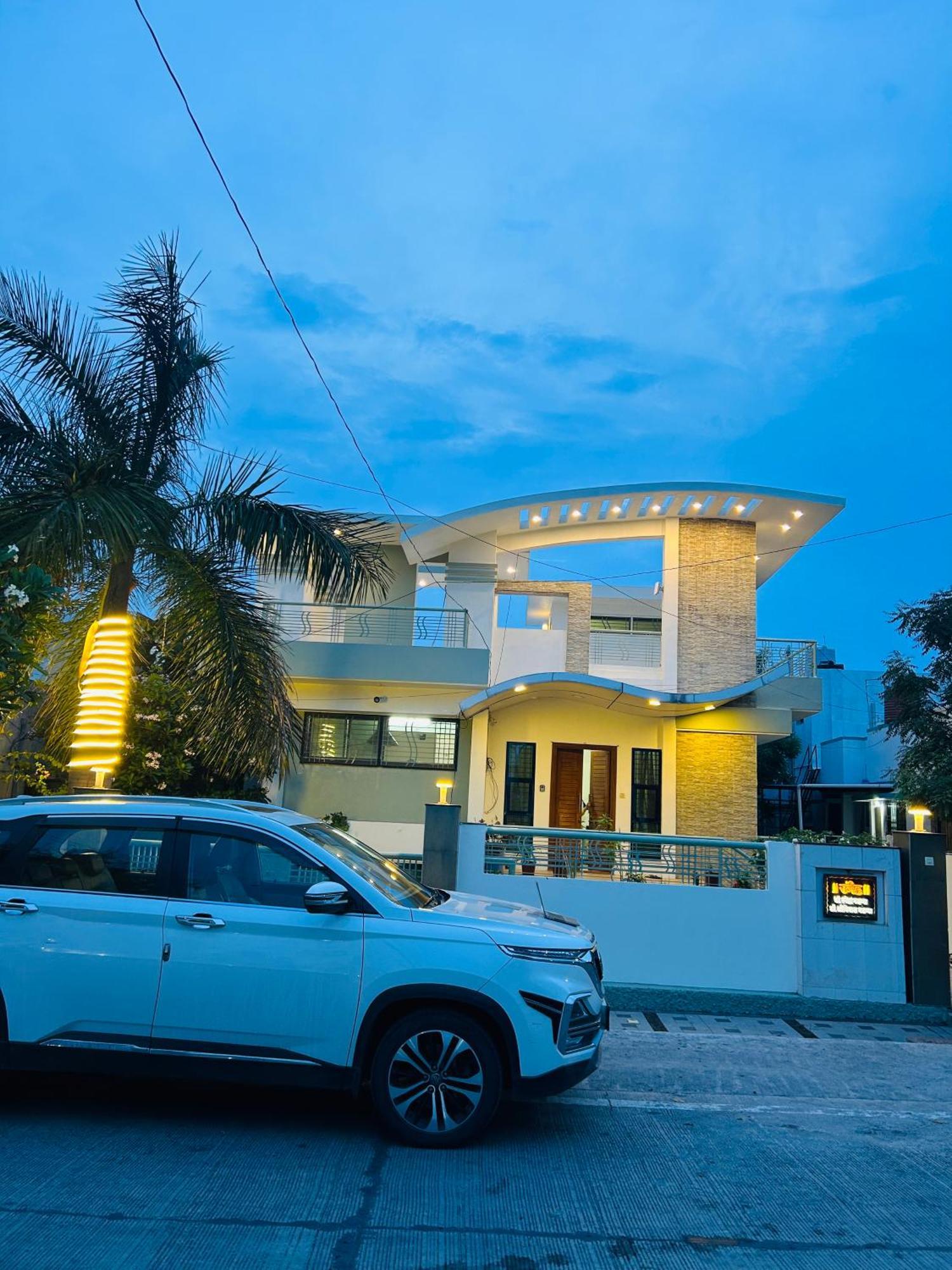 Private & Elegant 3Bhk Villa, Hillside Hideaway, 10 Mins From Mh Bus Stand Aurangábád Kültér fotó